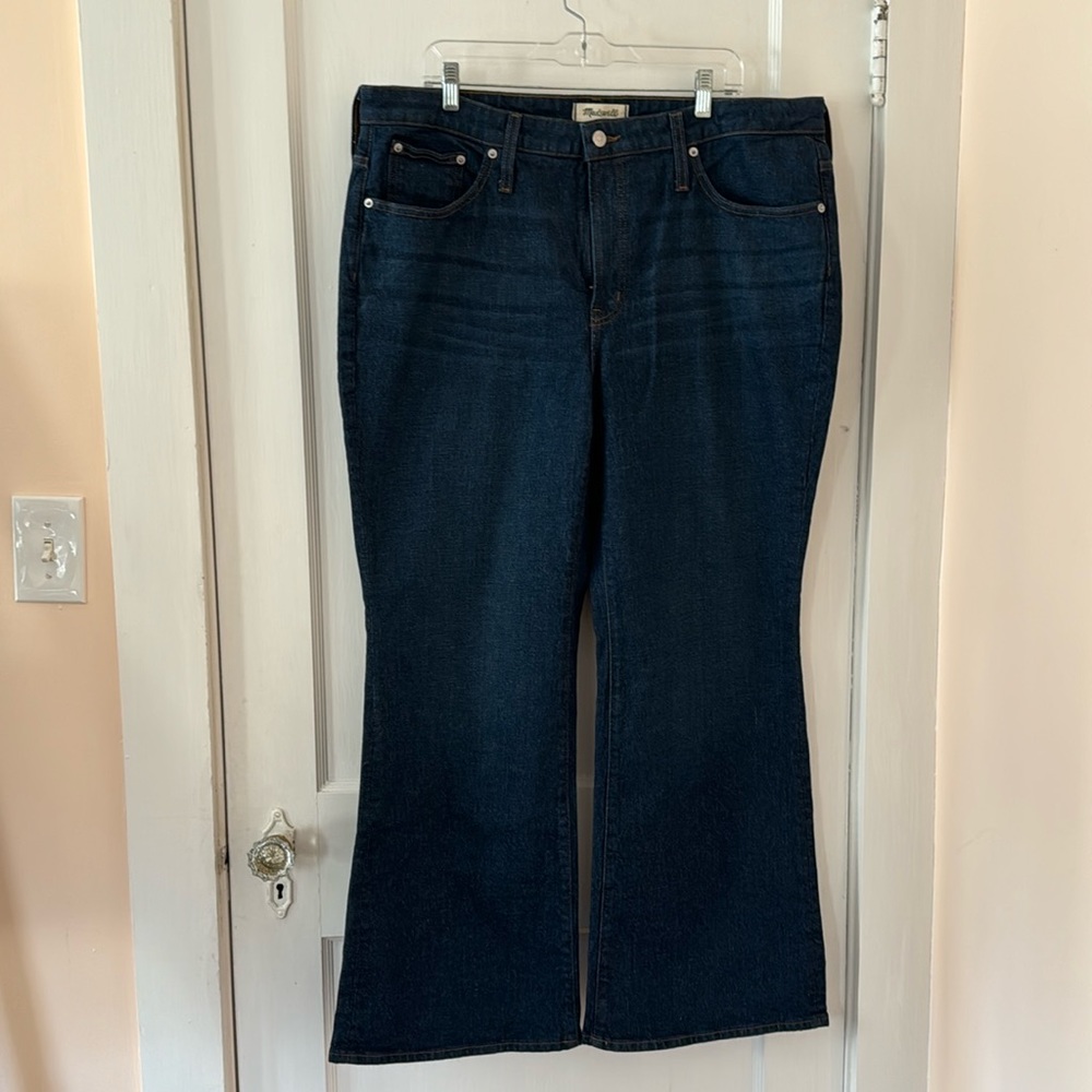 NWT Madewell 18W perfect vintage flare jeans